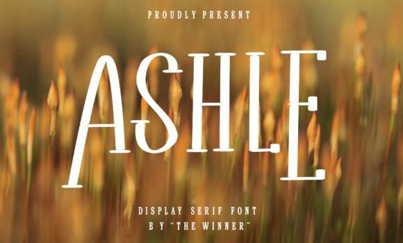 Ashle Font - Featured Image