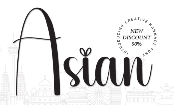Asian Font - Featured Image