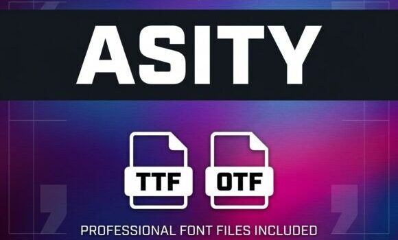 Asity Font - Featured Image