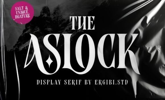 Aslock Font Fonts Free Download Aslock Font - Featured Image