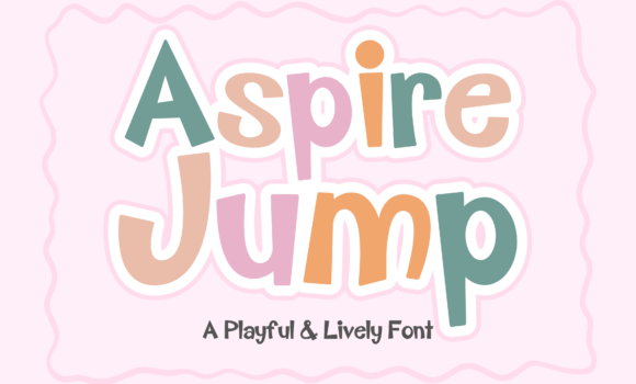 Aspire Jump Font - Featured Image