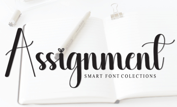 Assignment Font Fonts Free Download Assignment Font - Featured Image