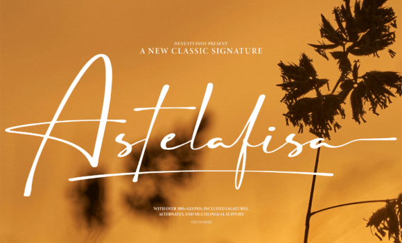 Astelafisa Font Fonts Free Download Astelafisa Font - Featured Image