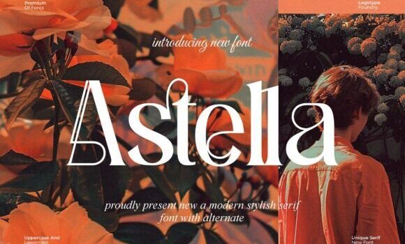 Astella Font Fonts Free Download Astella Font - Featured Image