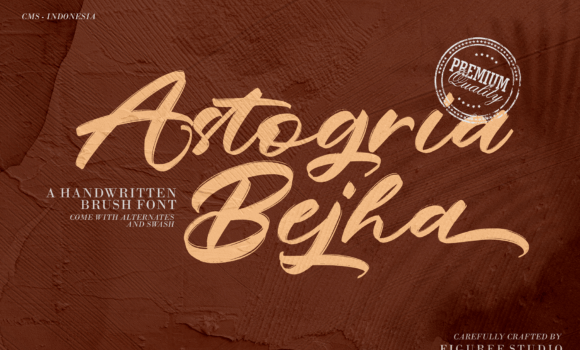 Astogria Bejha Font - Featured Image