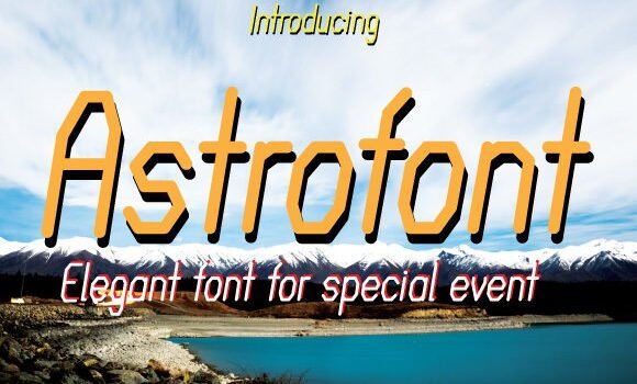 Astro Font - Featured Image