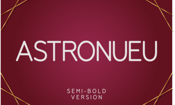 Astronueu Semi-Bold Font - Featured Image