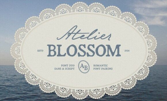Atelier Blossom Font - Featured Image