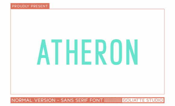 Atheron Font Fonts Free Download Atheron Font - Featured Image