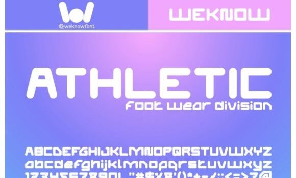 Athletic Font - Featured Image