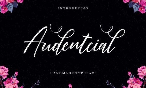 Audentcial Font Fonts Free Download Audentcial Font - Featured Image