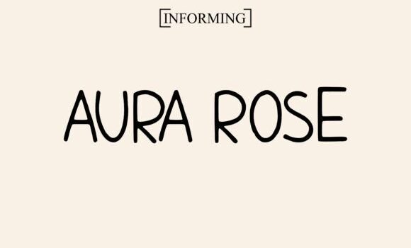 Aura Rose Font Fonts Free Download Aura Rose Font - Featured Image