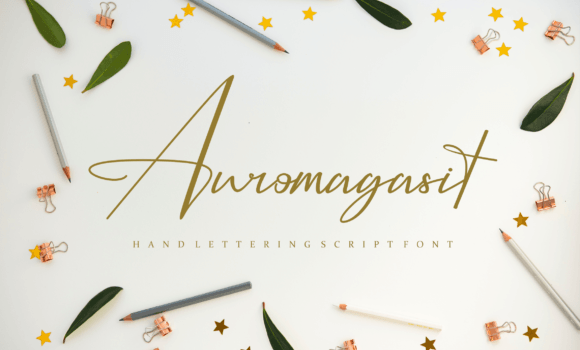 Auromagasit Font - Featured Image