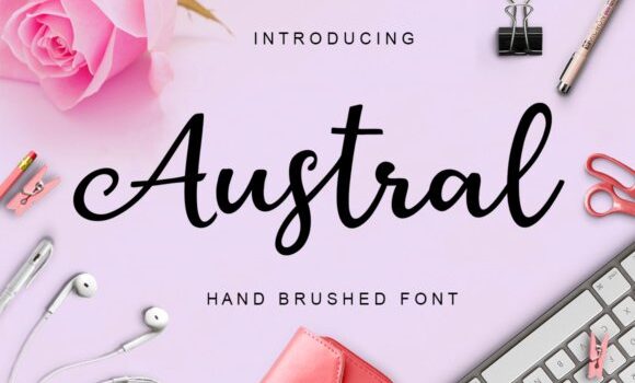 Austral Font - Featured Image