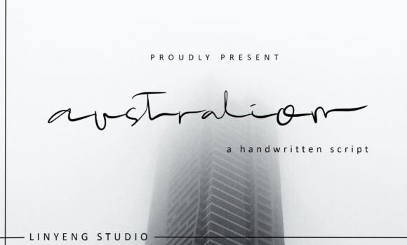 Australion Font - Featured Image