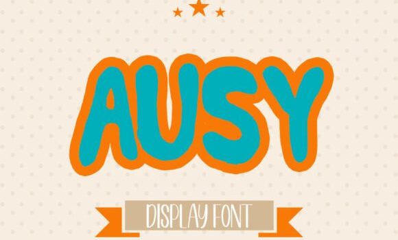 Ausy Font - Featured Image