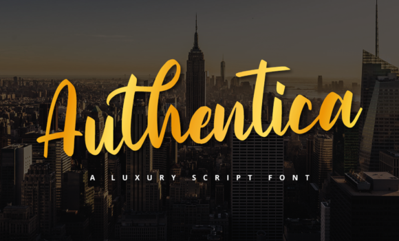 Authentica Font Fonts Free Download Authentica Font - Featured Image