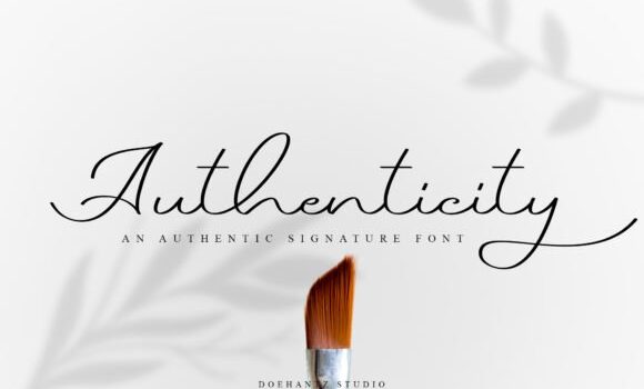 Authenticity Font Fonts Free Download Authenticity Font - Featured Image