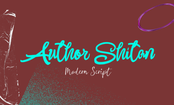 Author Shitan Font Fonts Free Download Author Shitan Font - Featured Image