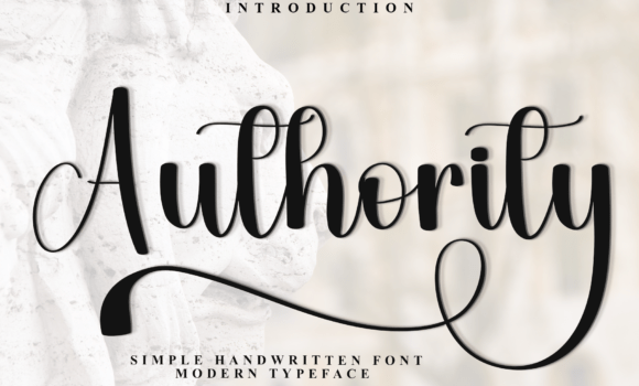 Authority Font - Featured Image