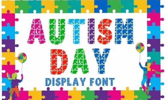 Autism Day Font - Featured Image