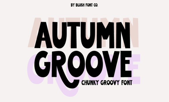 Autumn Groove Retro Font - Featured Image