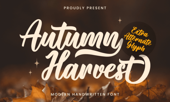 Autumn Harvest Font - Featured Image