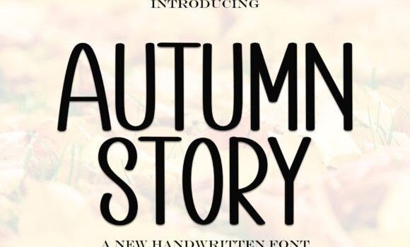 Autumn Story Font - Featured Image