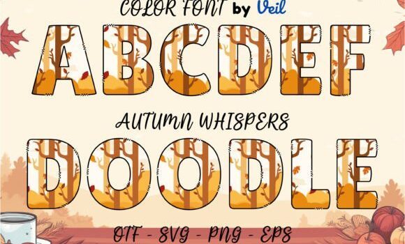Autumn Whispers Font - Featured Image