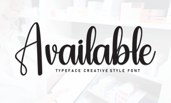 Available Font - Featured Image