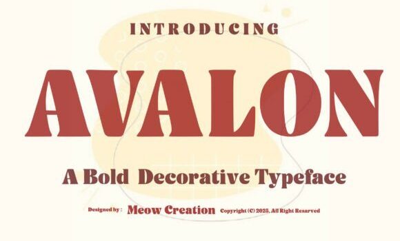 Avalon Font - Featured Image
