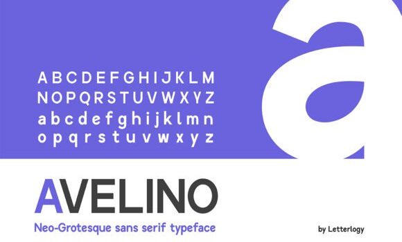 Avelino STD Font - Featured Image