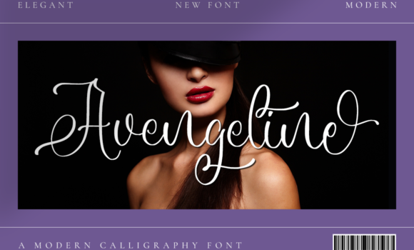 Avengeline Font - Featured Image