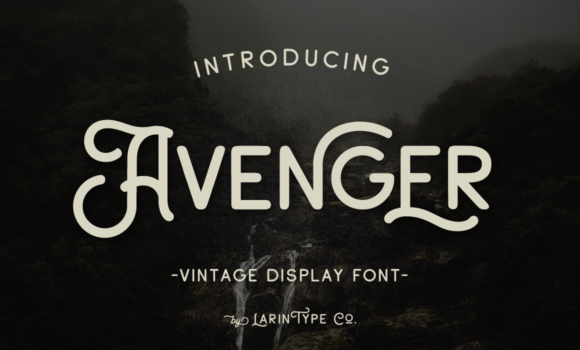 Avenger Font - Featured Image