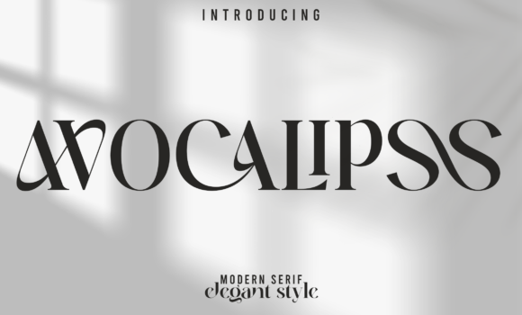 Avocalipss Font - Featured Image