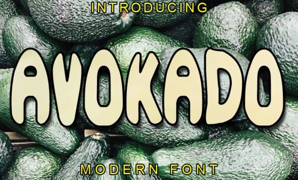 Avokado Font - Featured Image