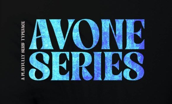 Avone Series Font - Featured Image