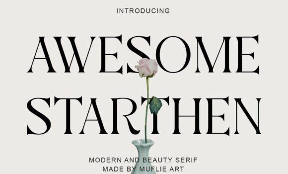 Aweshome Starthen Font Fonts Free Download Aweshome Starthen Font - Featured Image