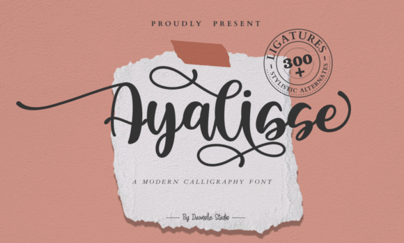 Ayalisse Font - Featured Image