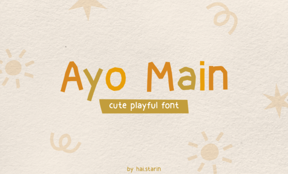 Ayo Main Font Fonts Free Download Ayo Main Font - Featured Image