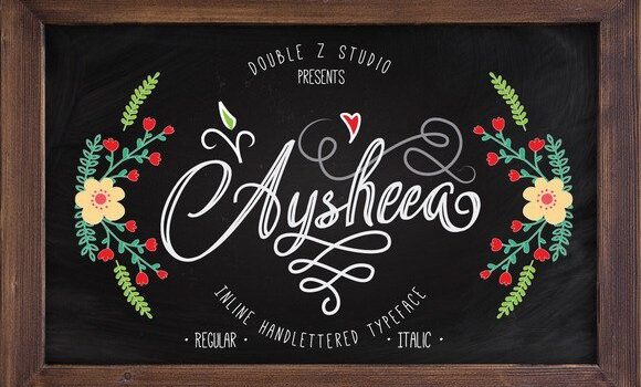 Aysheea Font Fonts Free Download Aysheea Font - Featured Image