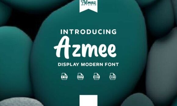 Azmee Font - Featured Image