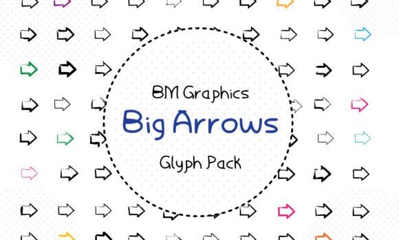 BM Graphics – Big Arrows Font Fonts Free Download BM Graphics - Big Arrows Font - Featured Image