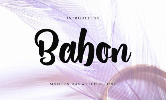 Babon Font - Featured Image