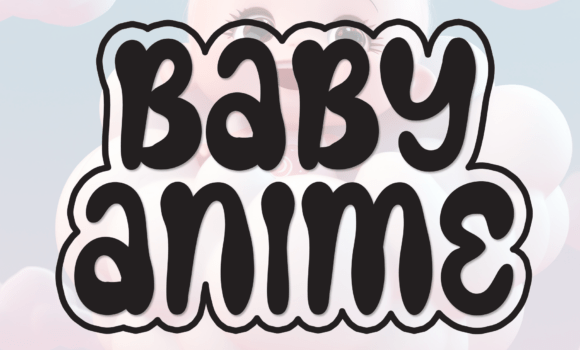 Baby Anime Font - Featured Image