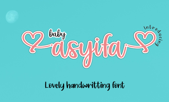Baby Asyifa Font - Featured Image