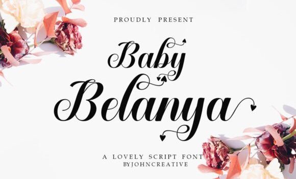Baby Belanya Font - Featured Image