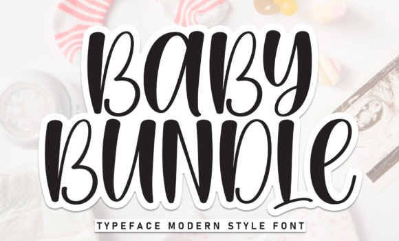 Baby Bundle Font - Featured Image