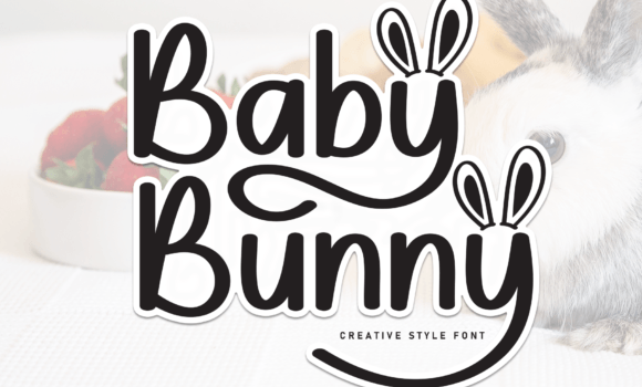 Baby Bunny Font - Featured Image