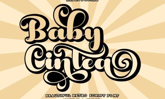 Baby Cintea Font Fonts Free Download Baby Cintea Font - Featured Image
